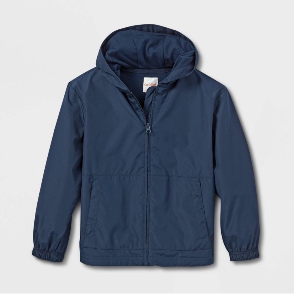 Cat & Jack XL navy blue windbreaker